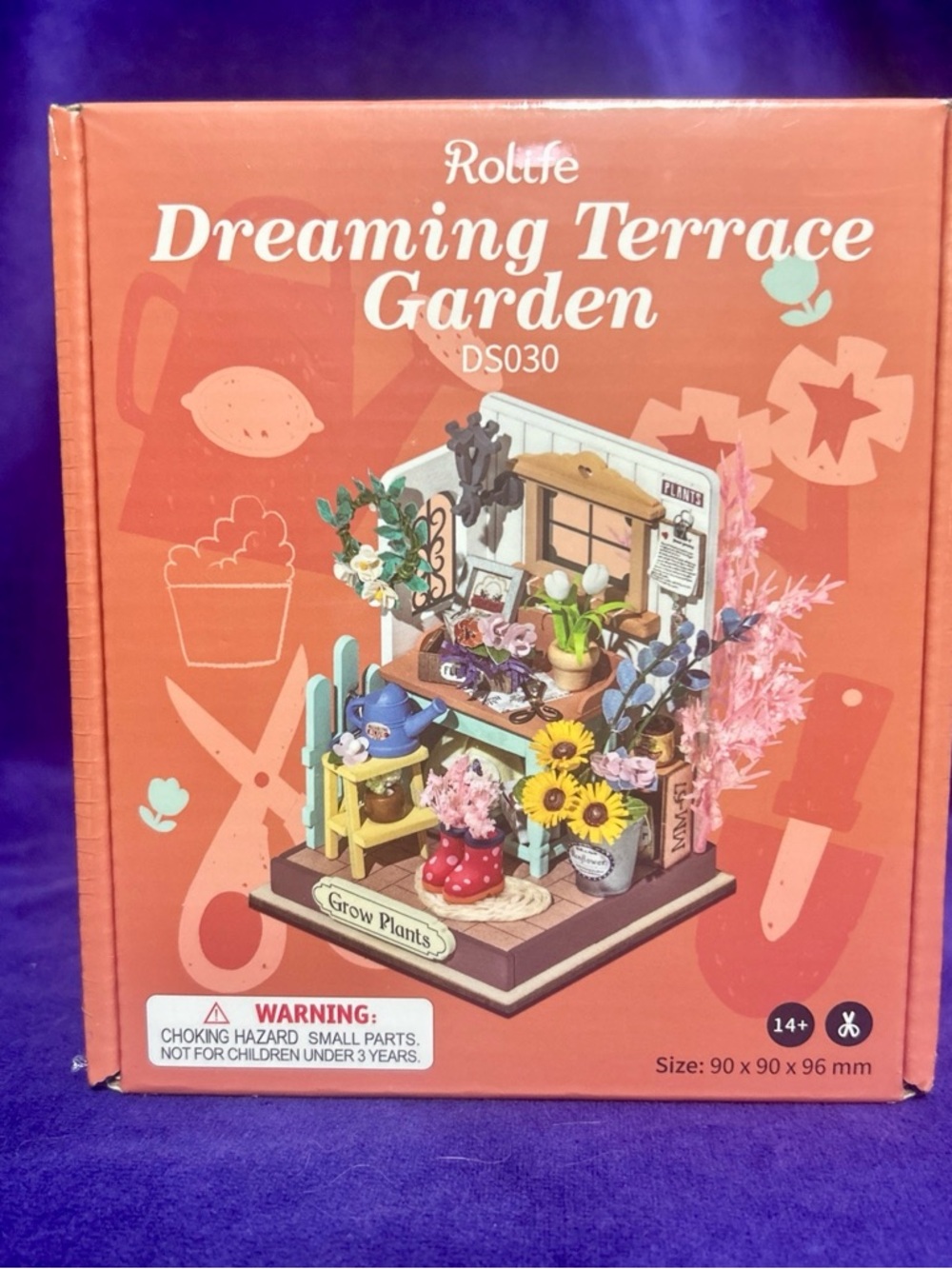 [NEW SEALED] Rolife Dreaming Terrace Garden Miniature Planting Shed